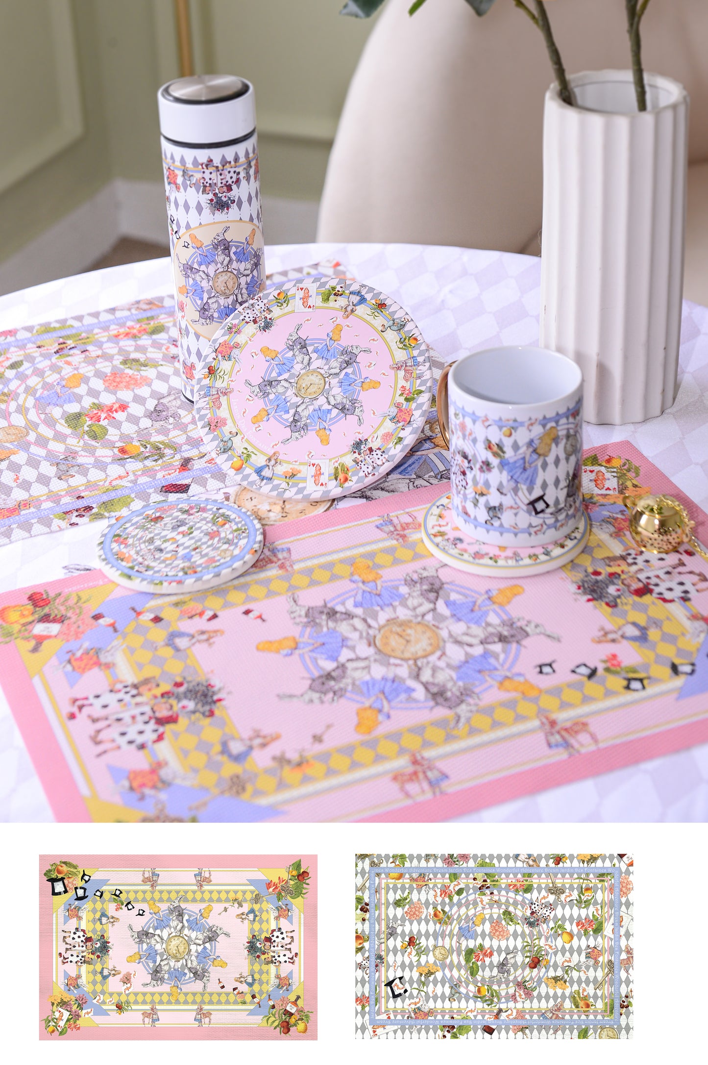 "Wonderful Adventure Dream" Woven Table Placemat