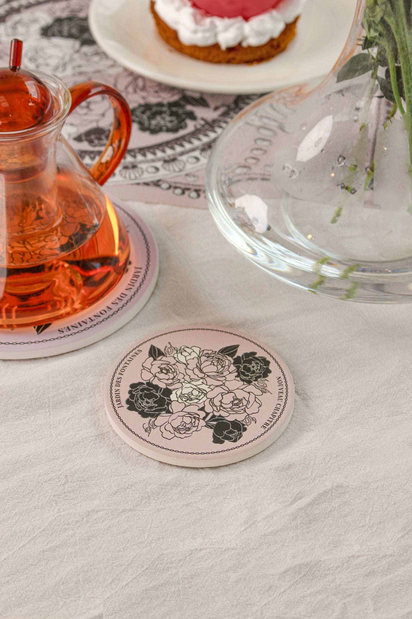 "Classy and Fabulous" Ceramic Coaster