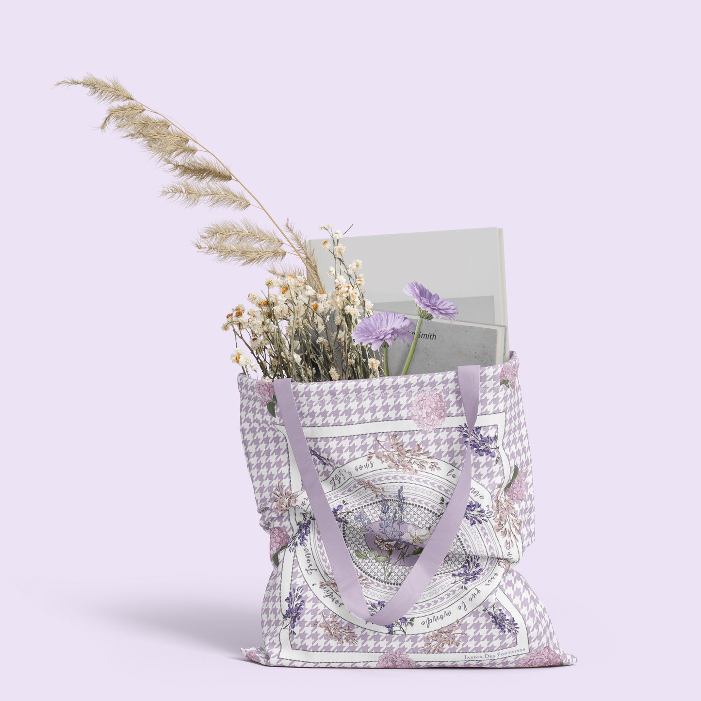 "Secret Violet Garden" Tote Bag