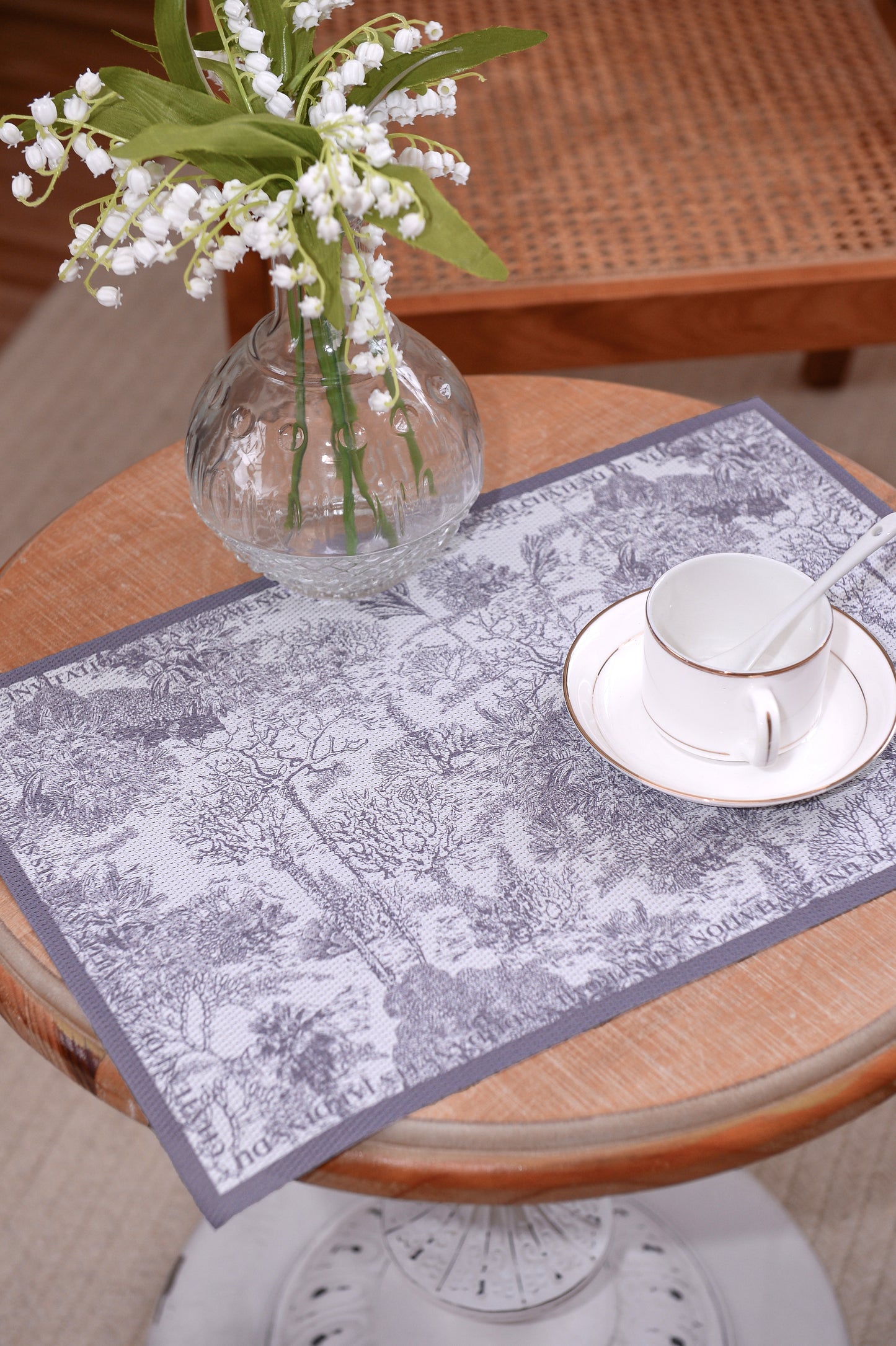 "Toile De Jouy" Woven Table Placemat