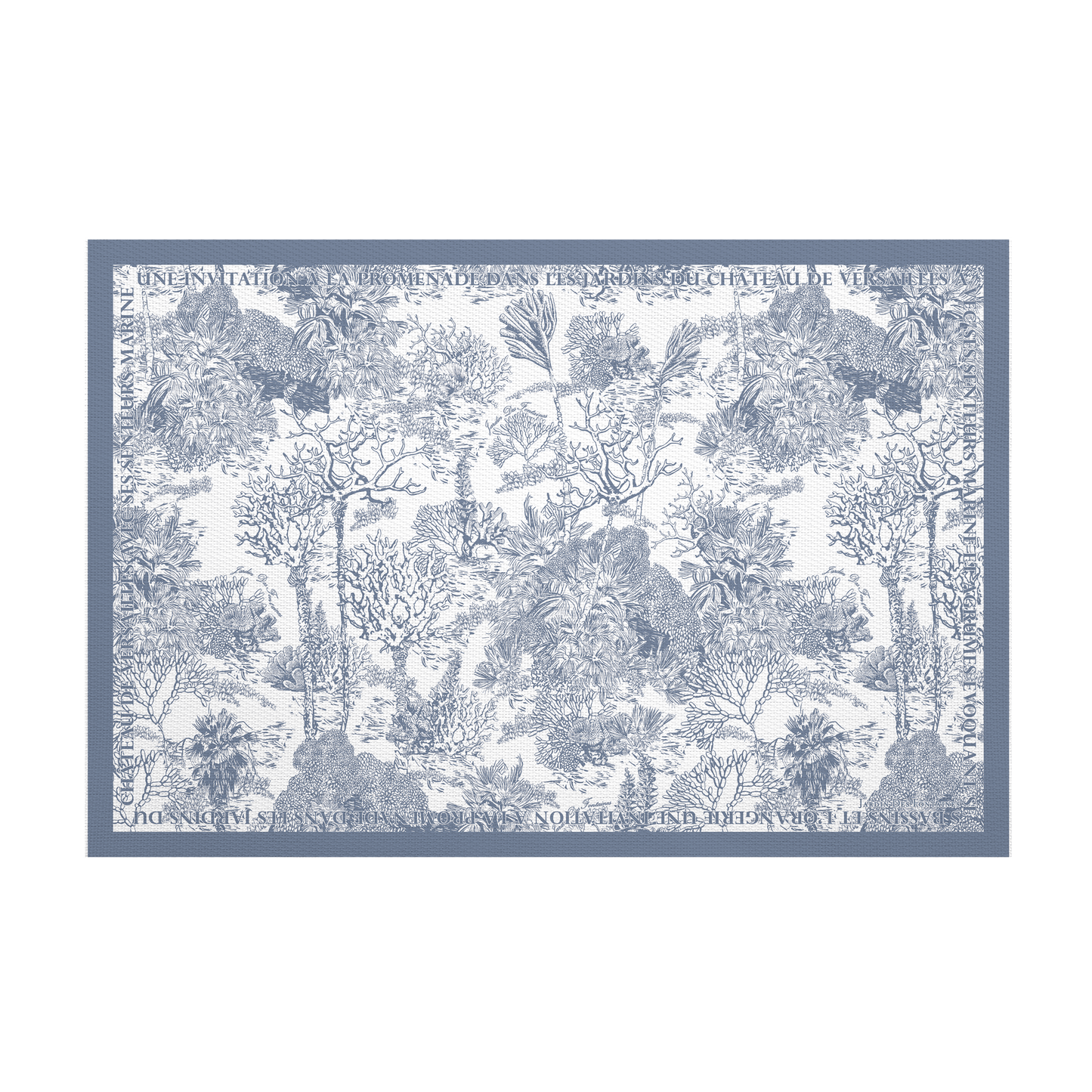 "Toile De Jouy" Woven Table Placemat