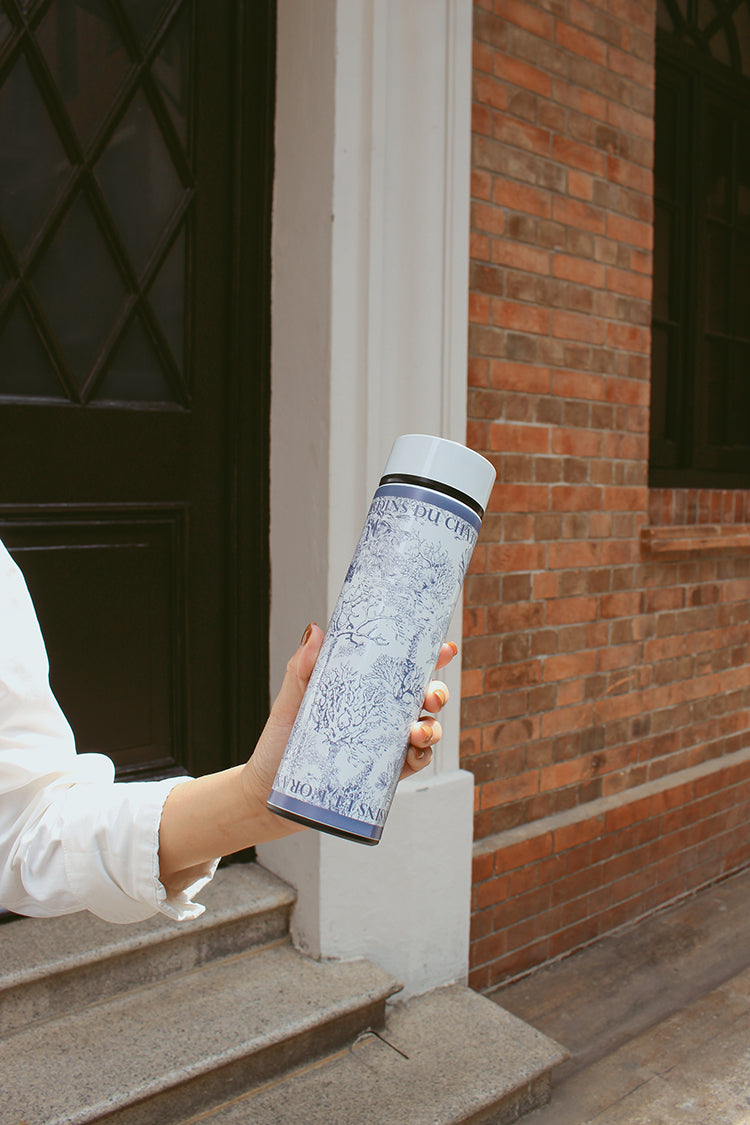 "Toile De Jouy" Vacuum Water Bottle (500ml)