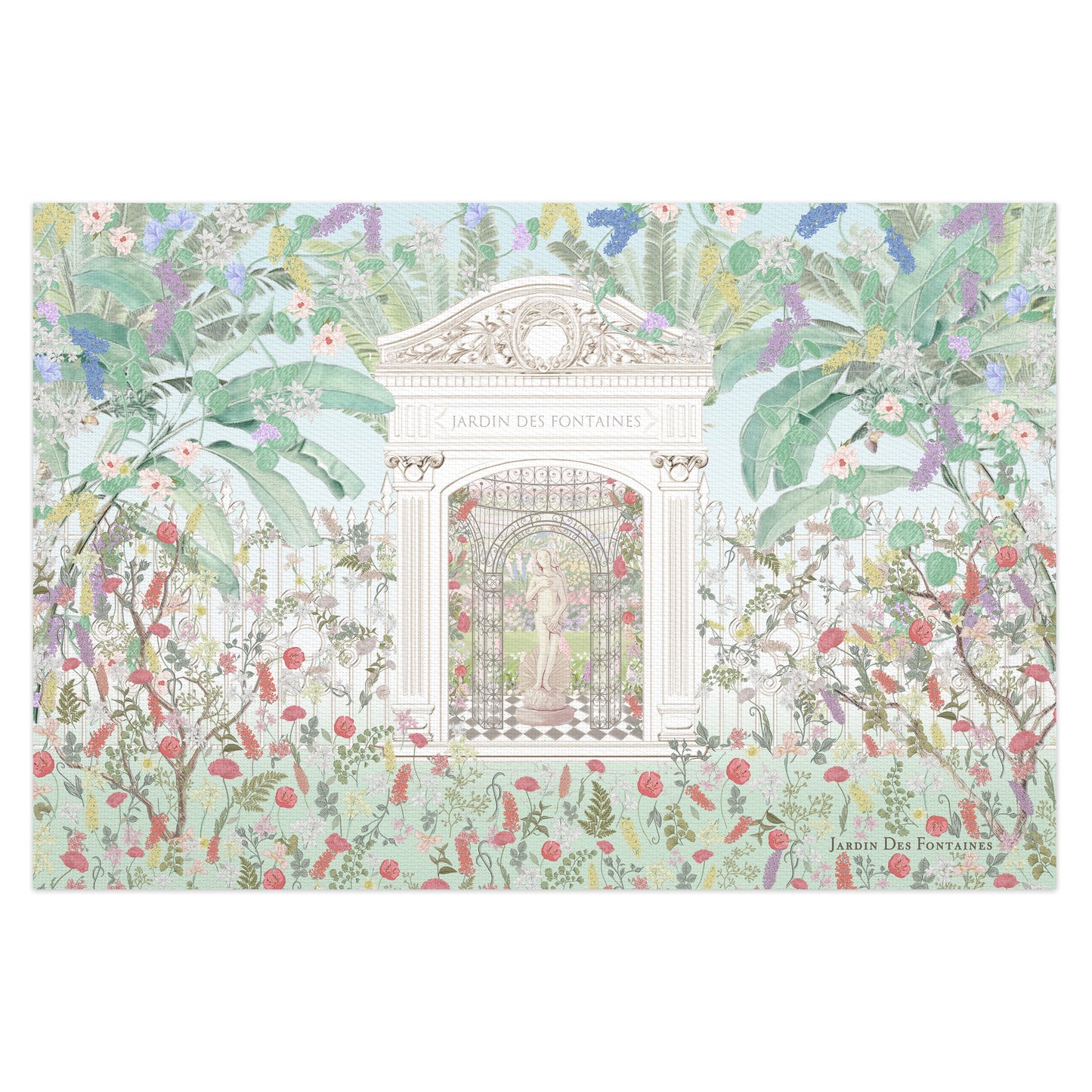 "Venus Garden of Love" Woven Table Placemat