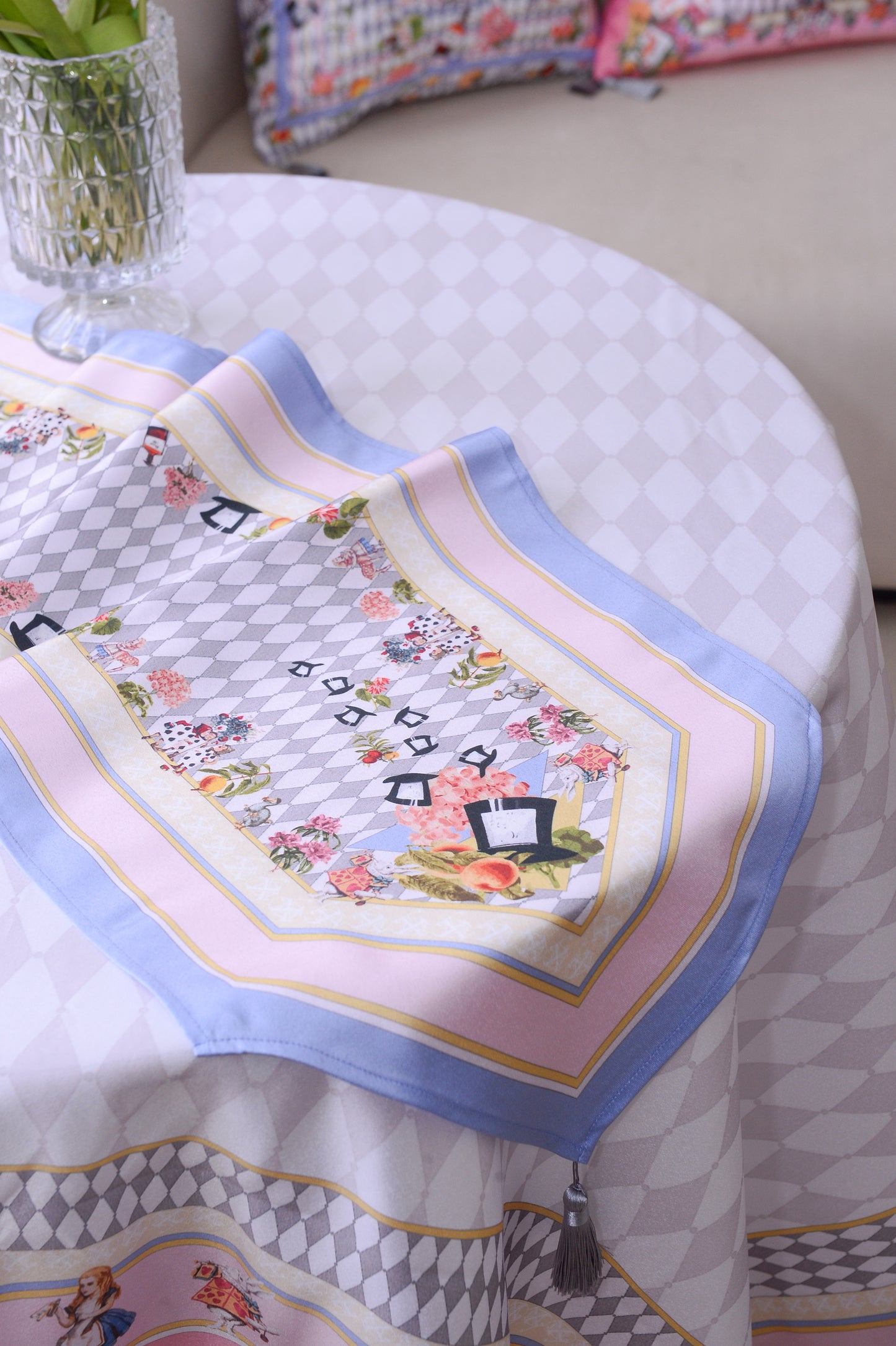 "Wonderful Adventure Dream" Waterproof Table Runner