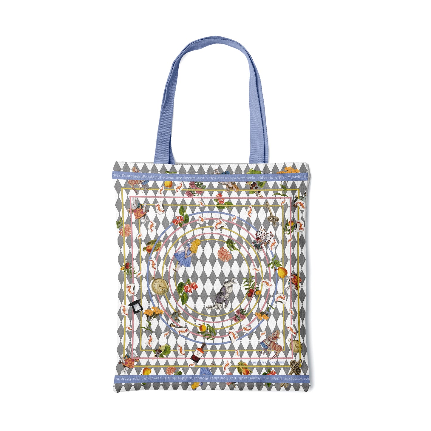 "Wonderful Adventure Dream" Tote Bag With Zipper