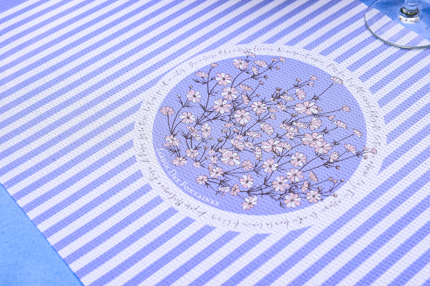 "Wild Blue Yonder" Woven Table Placemat