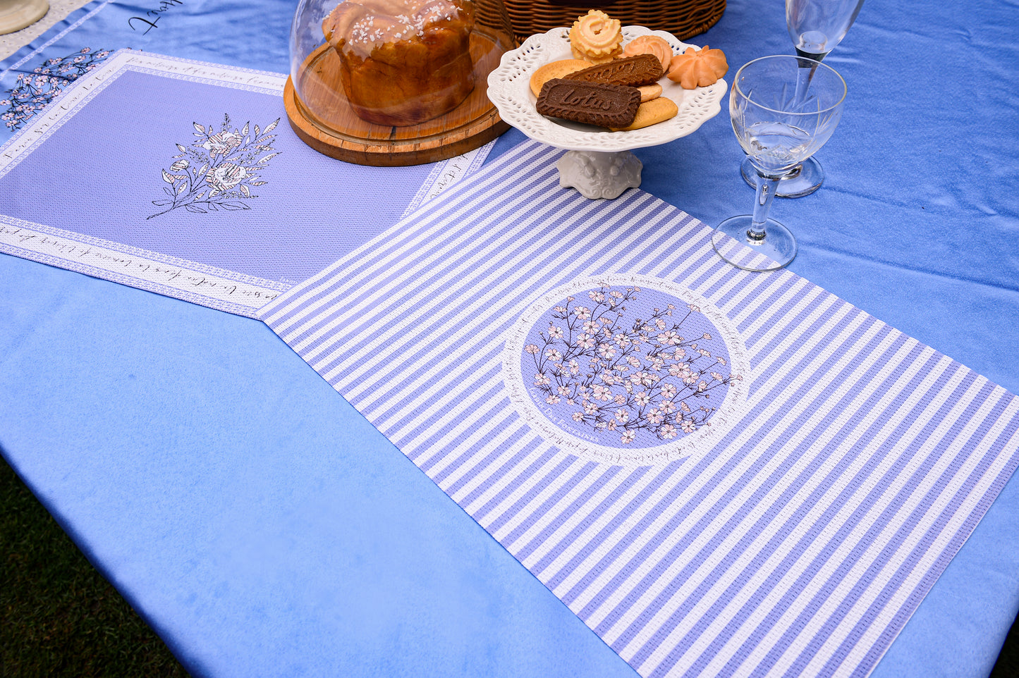 "Wild Blue Yonder" Woven Table Placemat