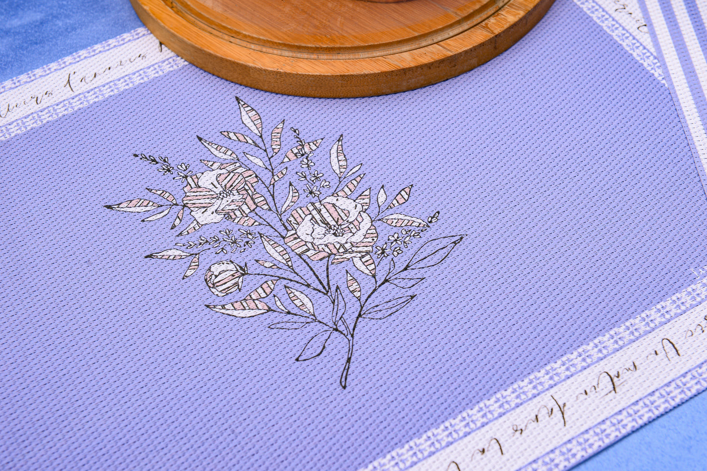 "Wild Blue Yonder" Woven Table Placemat