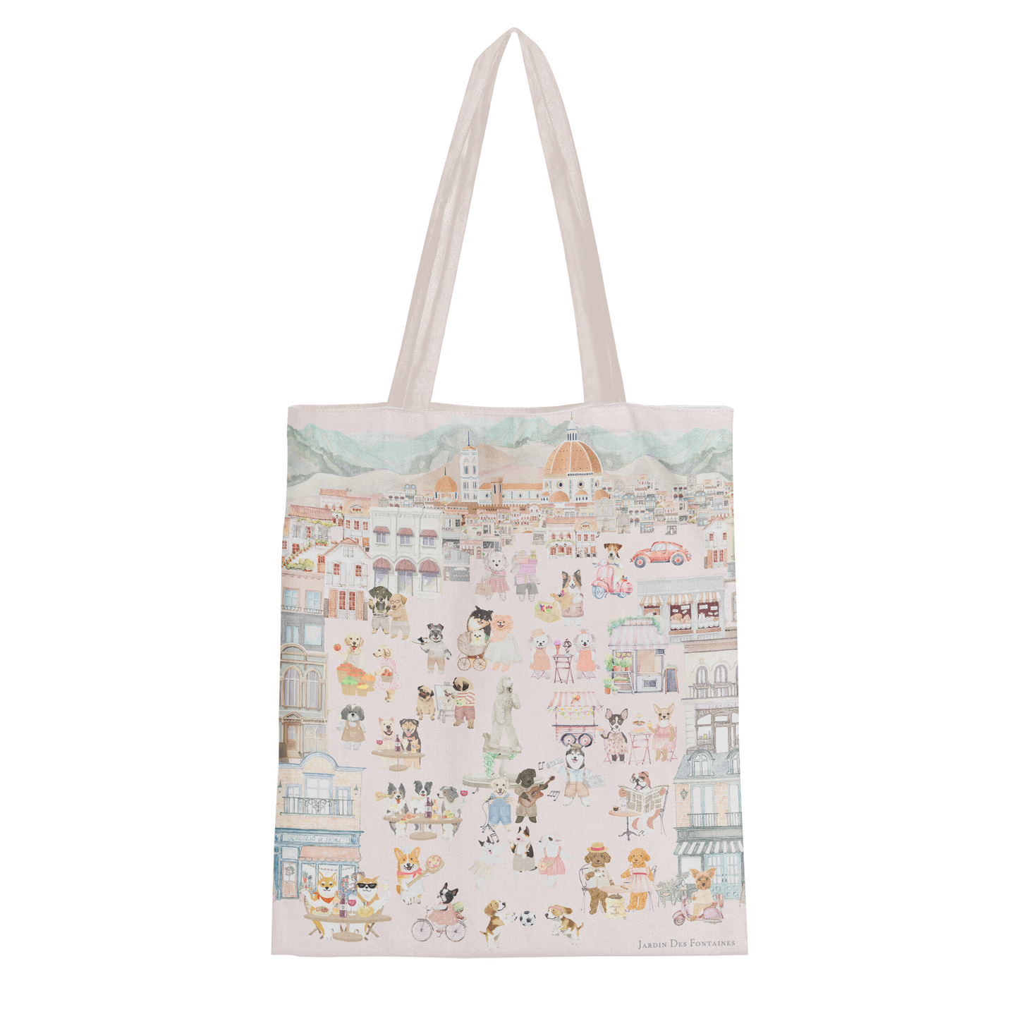 "Oh My Dog" Canva Tote Bag