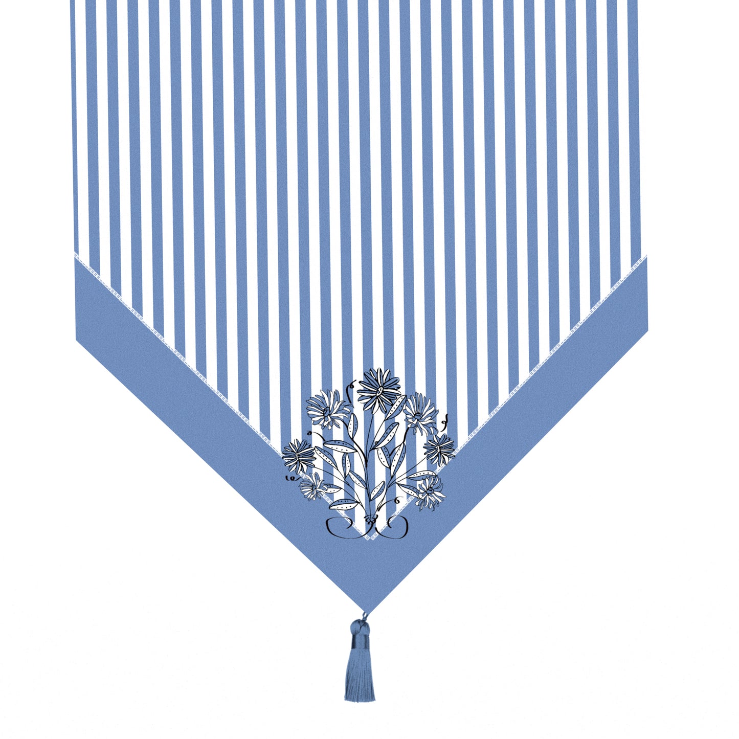 'Wild Blue Yonder" Waterproof Table Runner