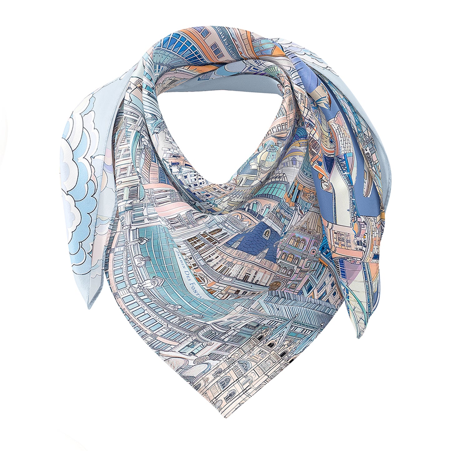 London Elegance Silky Scarf (90cm)