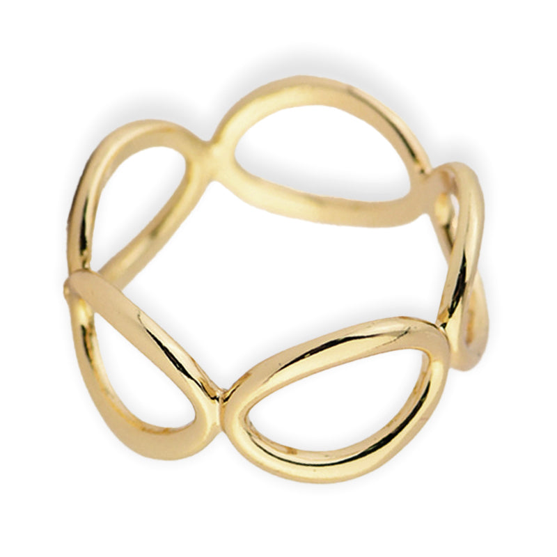 "Silken Embrace" Amelie Scarf Ring