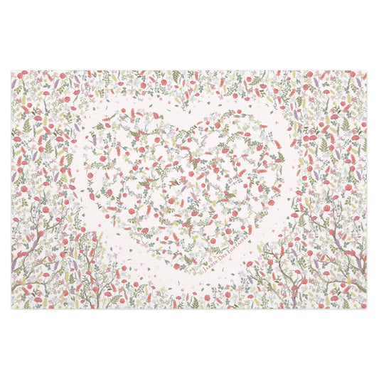 "Venus Garden of Love" Woven Table Placemat