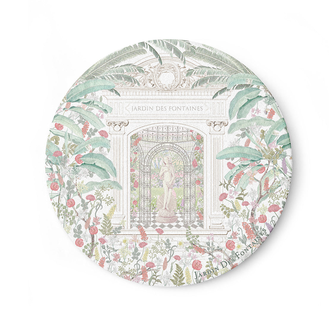 "Venus Garden of Love" Ceramic Coaster