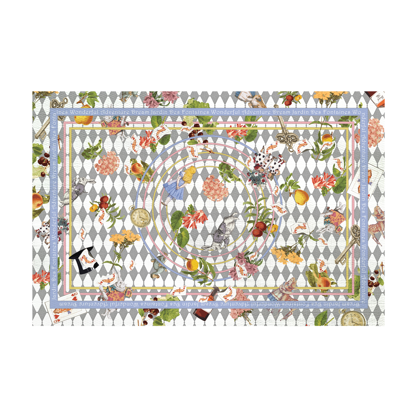 "Wonderful Adventure Dream" Woven Table Placemat