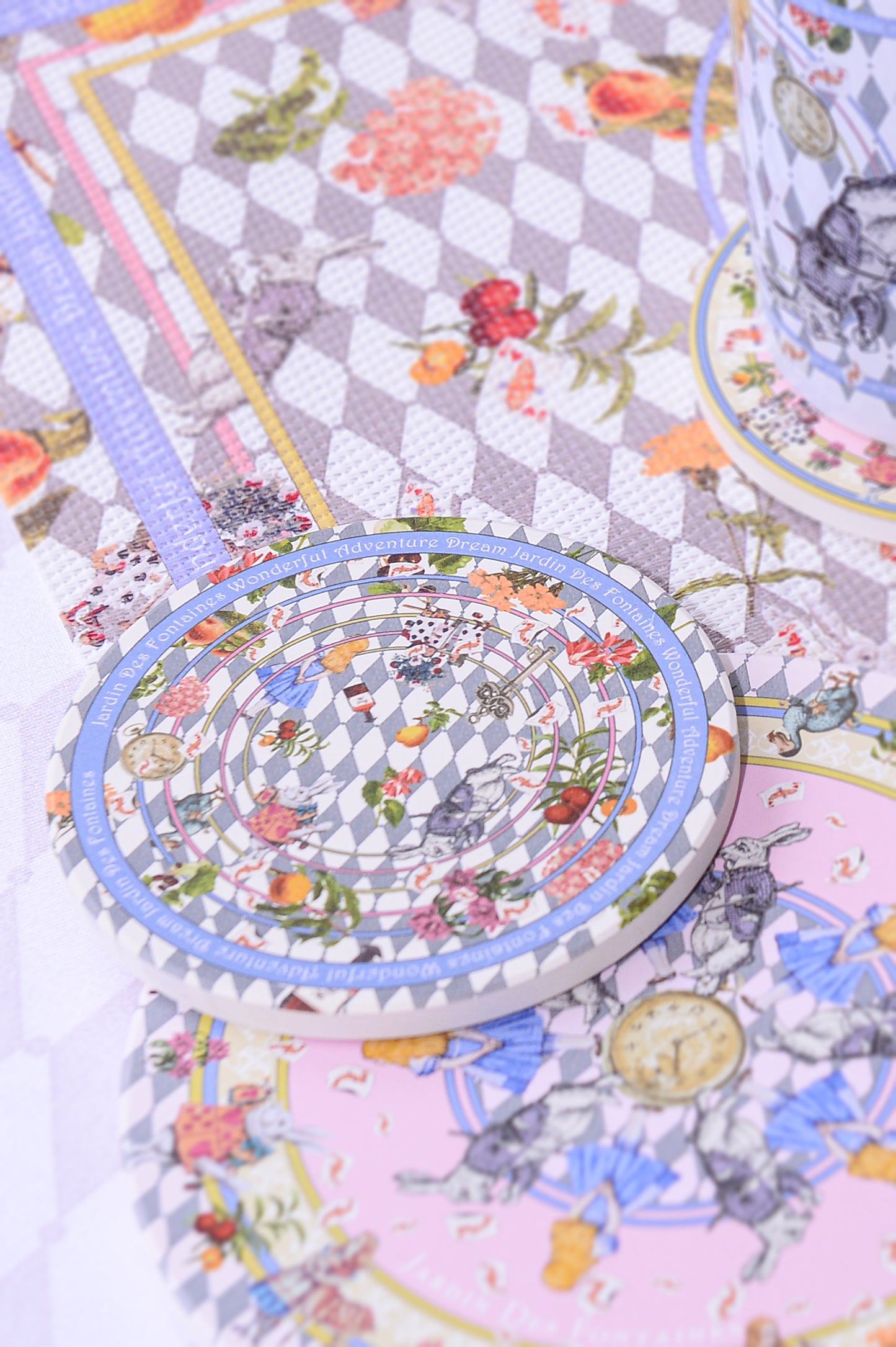 "Wonderful Adventure Dream" Ceramic Coaster