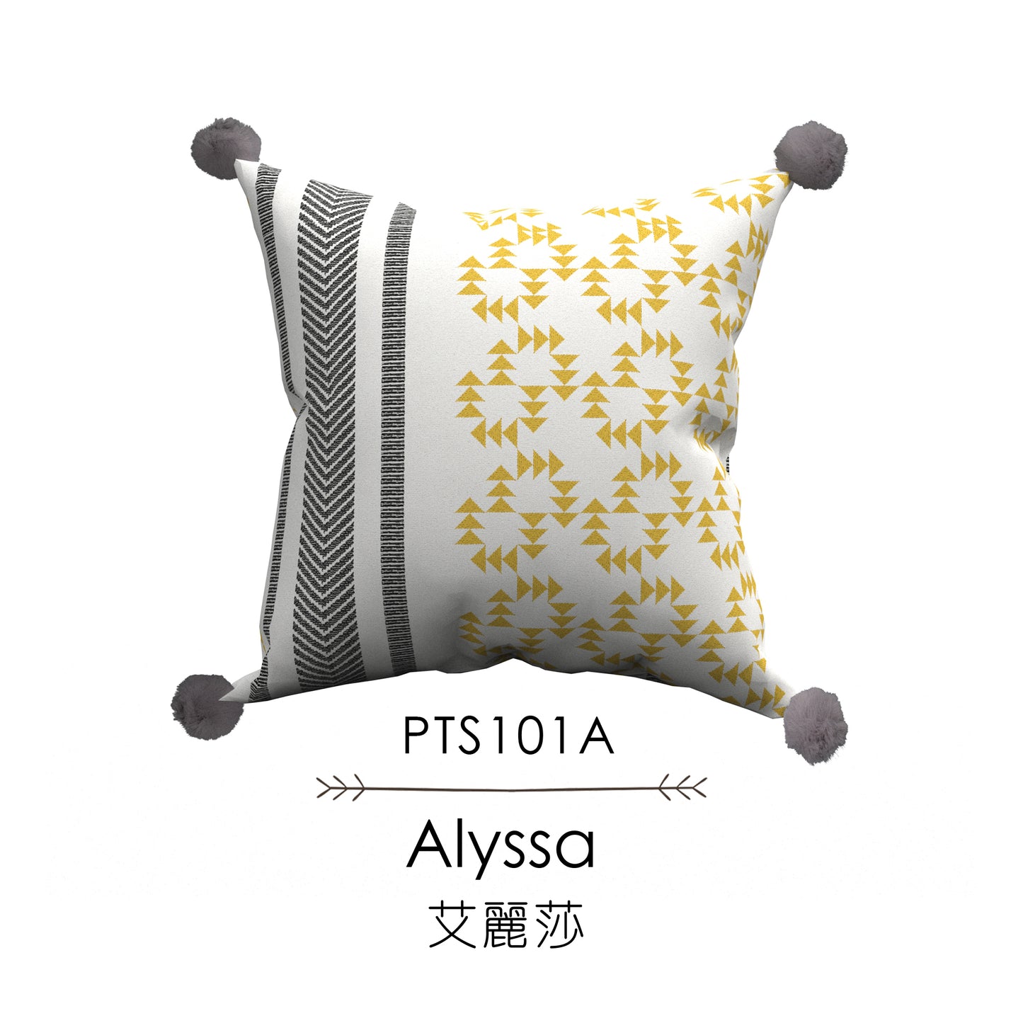 "Pastel Tribal Spiffy" Cushion, Throw Pillow