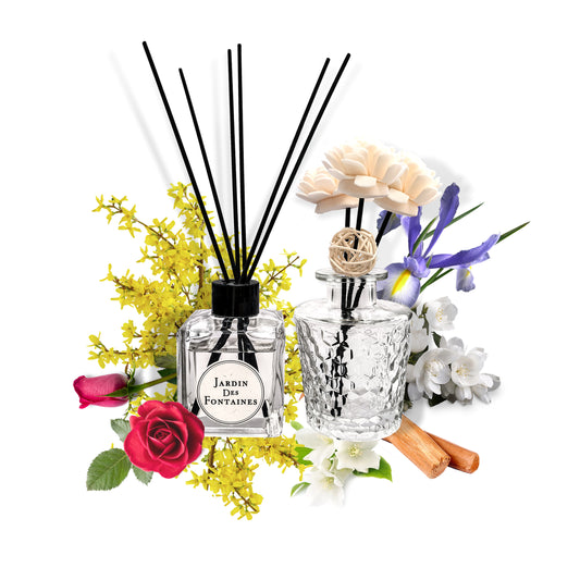 "Toile De Jouy" Galbanum Reed Diffuser (Two Bottle Combo) 150 ml