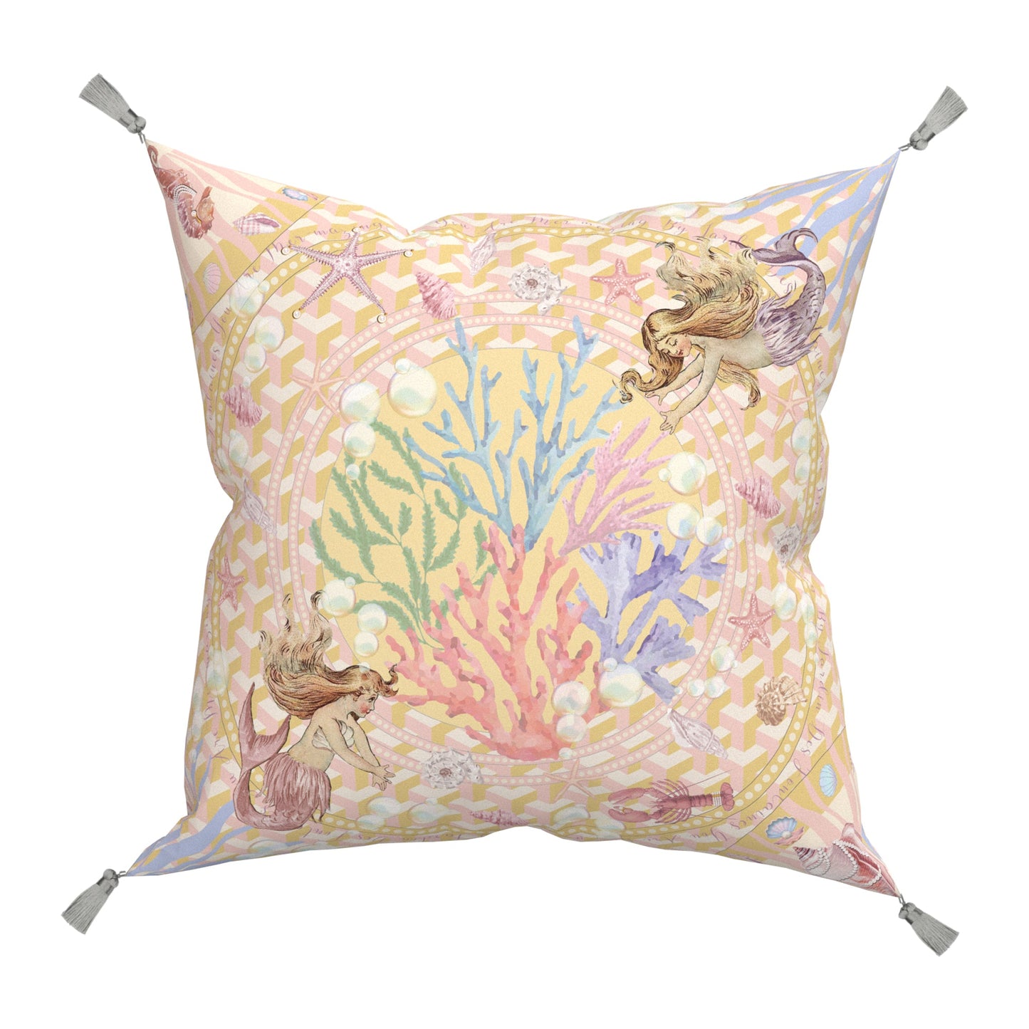 "You Are Mer-mazing"  Cushion, Throw Pillow